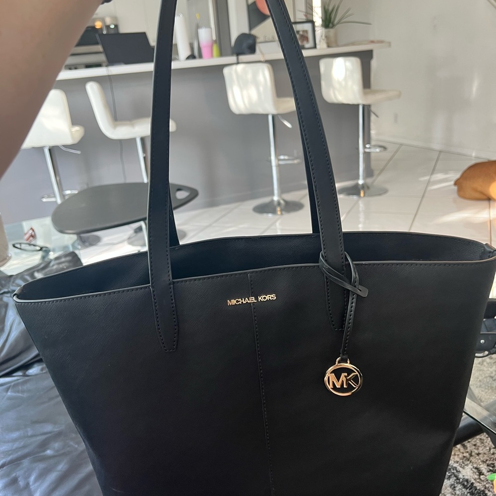 Michael Kors Black Tote Bag
